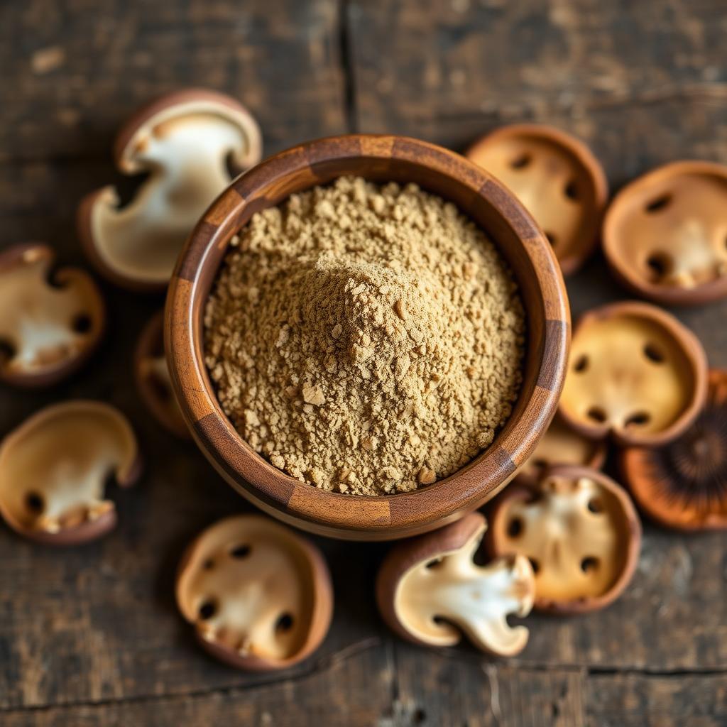 Dehydrated Mushroom Powder